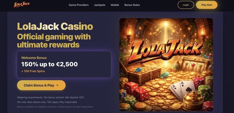 How do I get into Lolajack Casino UK without a hiccup?